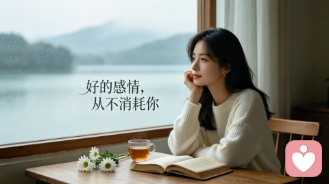 好的感情，从不消耗你