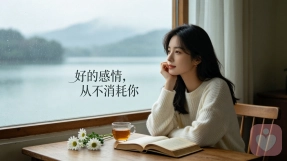好的感情，从不消耗你