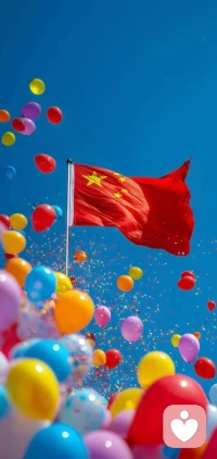 今天是你的生日，我的祖国🎉给力人心怀热爱，奔赴生活，以平凡的坚守，致敬伟大祖国，祝愿祖国永远昌盛，岁岁安宁💕
