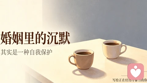 婚姻里的沉默，从来不是妥协，是自我保护