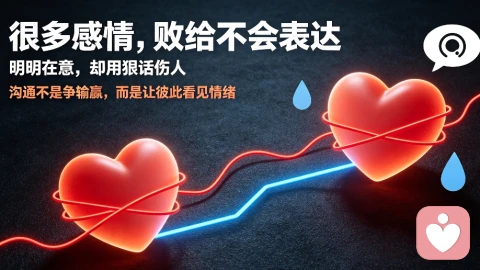两性之间:沟通比情绪更重要
