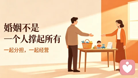 婚姻不是一个人撑起所有:再好的感情,也耗不起单向硬扛