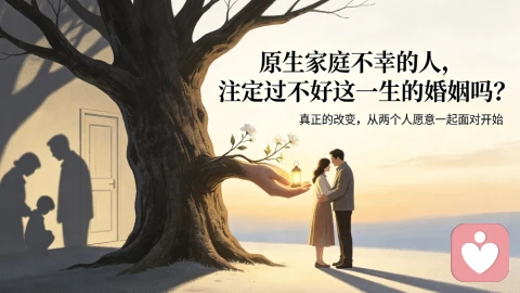 原生家庭不幸的人,注定过不好这一生的婚姻吗?