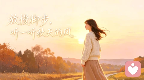 放慢脚步，听一听秋天的风