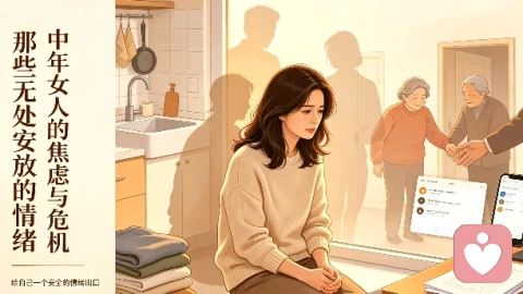 中年女性的焦虑与危机 还有有哪些无处安放的情绪