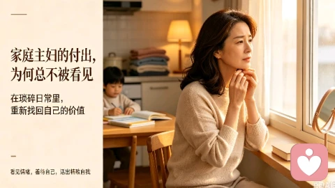 家庭主妇的付出，为何总不被看见