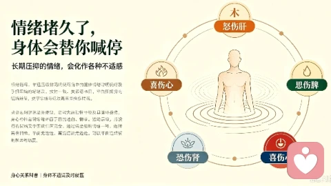 情绪堵久了，身体会替你喊停