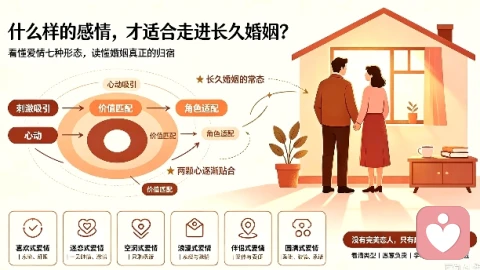 什么样的感情,才适合长久的婚姻?