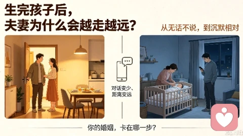 为什么生完第一个孩子,婚姻就变了