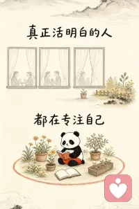 静心，安心，宽心