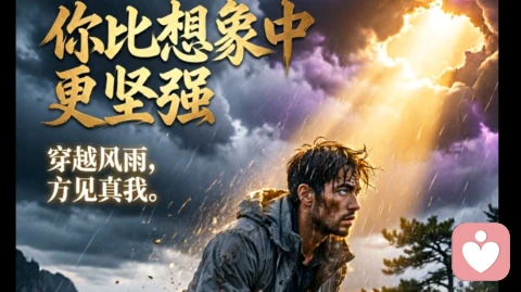 你比想象中更坚强!!!