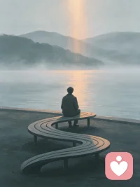 创伤修复最折磨人的，莫过于情绪反复。
 有时候你会以为自己已经走出来了，内心变得平静松弛。可某一个瞬间，一件小事、一句话，又会把你拉回过去，愤怒、委屈、难过一下子全部涌上来。
  这不是倒退，也不代表你没有变好。疗愈本来就不是一条一路向前的直线，而是螺旋式的。时好时坏的反复，也是修复过程里很正常的一部分。不必因为再次陷入痛苦而责怪自己。允许情绪来回起伏，也是和自己和解的过程。