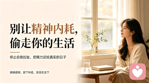 别让精神内耗，偷走你的生活