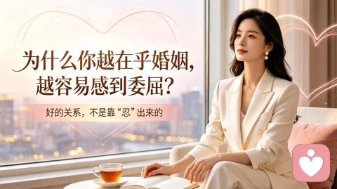 为什么你越在乎婚姻，越容易感到委屈？