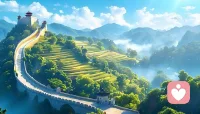 清晨的风很轻，新的一天，慢慢感受生，，