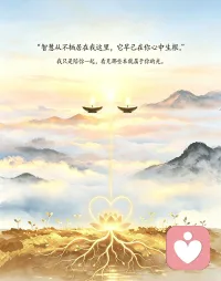 智慧从不栖居在我这里，它早已在你心中生根。我只是陪你一起，看见那些本就属于你的光。
我相信，真正的洞见，始终在你体内沉睡——我的工作，不过是与你并肩，等它醒来。