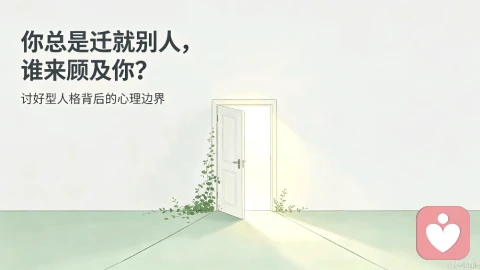 讨好型人格:你总是迁就别人,谁来顾及你?
