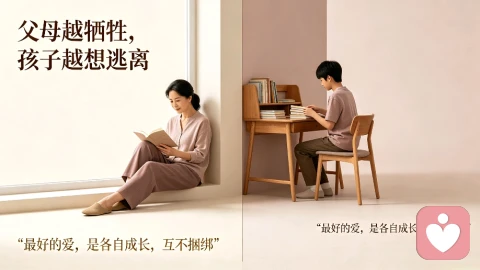 牺牲式教育：最消耗亲子关系的，是自我感动的付出