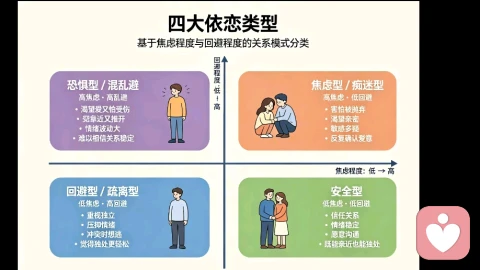 四大依恋人格