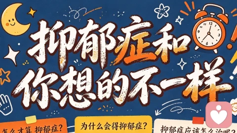 抑郁症|和你想的不一样
