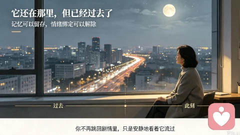 真正的放下是明白你们内在已属于不同时空。