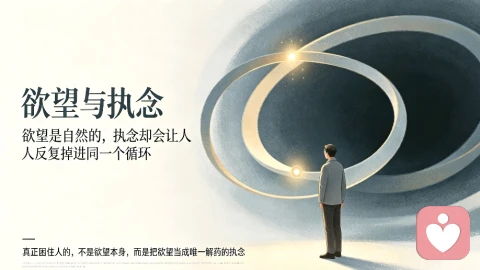 不要让你的欲望替你接管你的全部人生