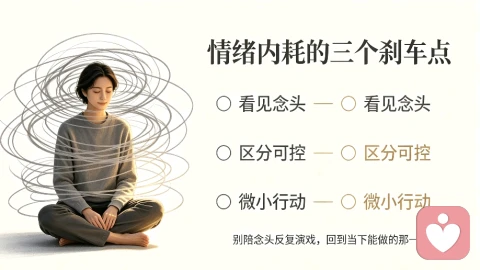 情绪内耗,该怎么解?
