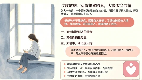 过度敏感：活得很累的人，大多太会共情