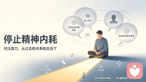 停止精神内耗:别反复和已经发生的事较劲