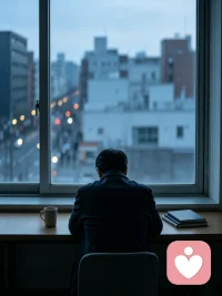 他才40岁，就已经对生活失去了热情。
不是遭遇了巨大的打击，只是日复一日被生计、家庭琐事慢慢消耗。
曾经也有想奔赴的热爱，有期待的小事。慢慢的，好吃的提不起兴致，热闹不想参与，对未来没有期待，每天只是机械地完成该做的事。
 
很多中年人卡在这样的状态里：不崩溃，不哭闹，只是心里空空的，觉得一切都没意义。
这种没有热情的倦怠，常常不被身边人理解，别人只会说“日子安稳就该知足”。
 
如果你也有这样的感受：
明明生活没大灾大难，却慢慢丧失对生活的兴趣，欢迎说说你的感受。
我在这里安静倾听。