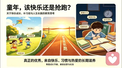快乐成长与起跑线教育的辩证思考