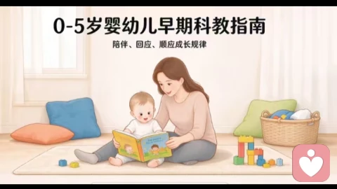 0-5 岁科学早教指南:顺着孩子的成长规律养育