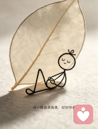 白天追着时间跑，
夜晚让自己慢下来！