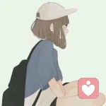 初二学生的头像