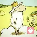 一只长脖子鹿的头像