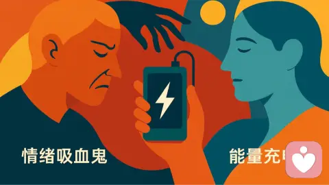 远离情绪吸血鬼,随身携带能量充电宝