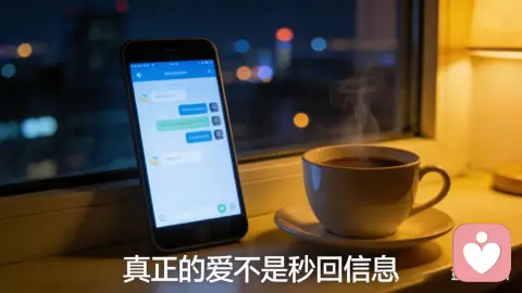真正的爱，从来不是秒回信息