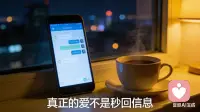 真正的爱，从来不是秒回信息