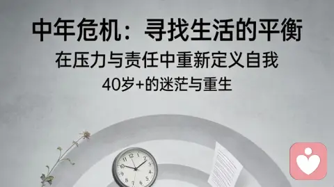 中年危机,不是命运为难你,而是灵魂在向你提问