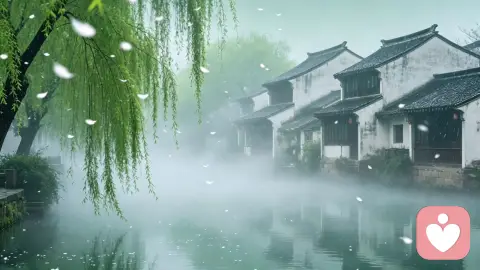 杨柳飞絮落满肩:4月7日,为情绪做一次温柔“祛湿”,从此心无挂碍