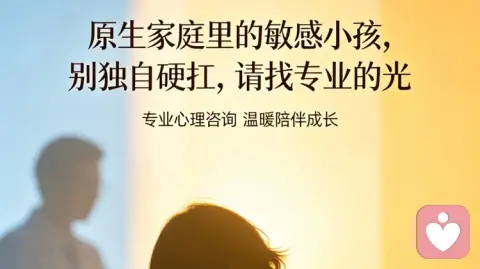 原生家庭里的敏感小孩,别独自硬扛,请去找专业的光