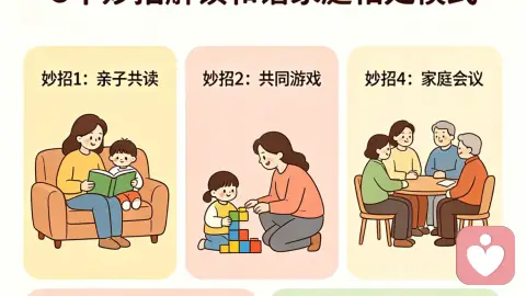筑牢亲子温情纽带：5个妙招解锁和谐家庭相处模式