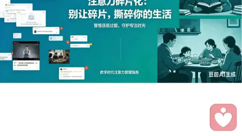 注意力碎片化:别让碎片,撕碎你的生活