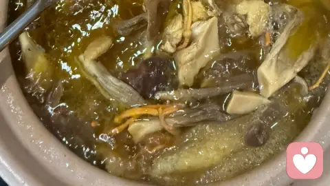 自己给自己做的鸡汤。