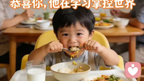 吃饭像打仗?恭喜你,他在学习掌控世界