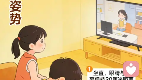 看电视/手机——不是洪水猛兽,但要注意“姿势”