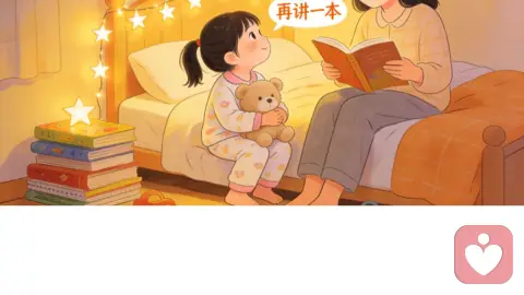 睡前仪式感——搞定“再讲一本”的小磨蹭