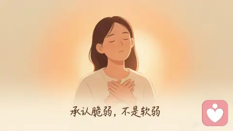 你不是太脆弱,只是没有允许自己脆弱