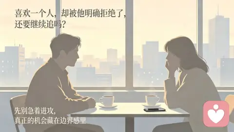 特别喜欢一个人，却被他明确拒绝了，还要继续追吗？到底该如何增加自身机会呢？