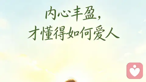 内心丰盈 才懂得如何爱人